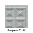 thumbnail image 1 of FASÄDE Miniquattro Decorative Vinyl Backsplash Panel in Cashmere (6X6 Inch Sample), 1 of 5