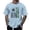 Light Blue, variant on Men's American Flag Polo Shirt Patriotic And Farm Tractor Graphic T Shirt For Comfortable Casual Tee With Style Print