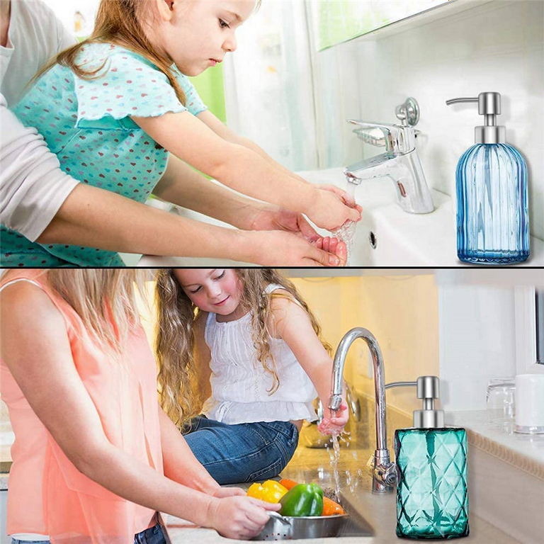 Soap dispenser pump replacement top