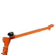 Miumaeov 1100 LB Truck-Mounted Crane Hoist Truck-Mounted Crane with 12V Electric Winch 360 Swivel Pickup Truck Jib Cranes
