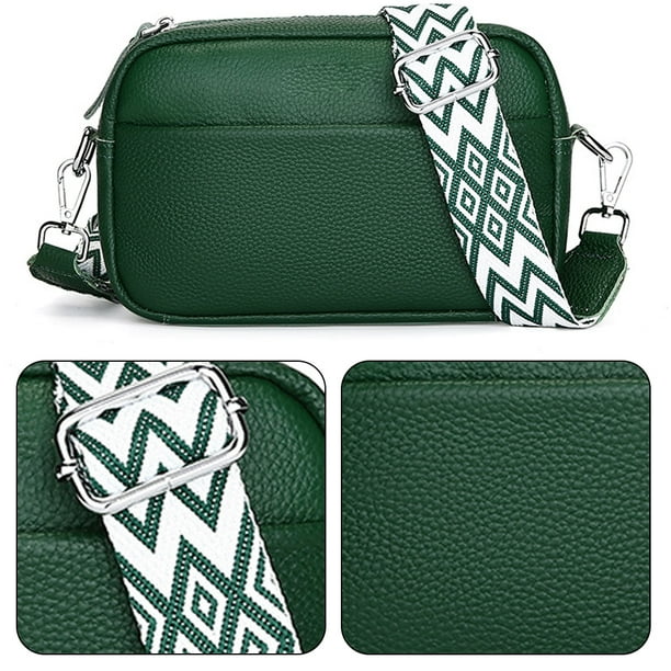 Crossbody Bag for Women Small Leather Purse Thick Strap Cross body Bags Lightweight Casual Shoulder bag 22 14 8.5cm