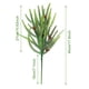 thumbnail image 3 of 6 uds ramas de pino artificiales 45cm ramas de pino falsas para adorno DIY de árbol de Navidad, 3 of 8
