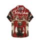thumbnail image 1 of Hombres de Manga Larga, Navidad Impresa Turndown Collar Blusa, Casual Moda Botón Camisa para las Vacaciones, 1 of 5