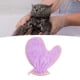 thumbnail image 4 of Toalla de limpieza para mascotas, guante de fibra, súper absorbente, reutilizable, Toalla de baño para perros y gatos, herramientas para el cuidado de mascotas, color morado, 4 of 5
