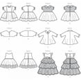 thumbnail image 2 of Butterick Paper Sewing Pattern 6265 - Doll Clothes, 2 of 3