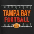 thumbnail image 6 of Wild Bobby Tampa Bay TB Hometown City Football Fan Pride Sports Men's Graphic T-Shirt, Black, 3X-Large, 6 of 6