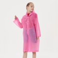 thumbnail image 5 of Poncho Imperméable en Nylon pour Enfants, Transparent, pour Randonnée et Voyage, 5 of 5