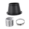thumbnail image 3 of Kit de tubo de admisión genérico Accesorios de flujo de aire mejorado Tubo de admisión de aire frío para automóvil Redondo, 3 of 9