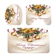 thumbnail image 2 of Juego de 3 Alfombra de Baño Alfombrilla Toilet de de Baño de Navidad Funda de Asiento y Alfombra y Caja de Tejido Caja de Regalo Estilo03 Soledad Alfombra de baño Alfombrilla Toliet, 2 of 10