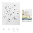 thumbnail image 4 of Letras Tapiz De Pared Póster Colgante Fondo De Tela Decoración Para El Hogar Habitación De Los Niños Decoración De La Pared Niños Accesorios De Fotografía Para Colgar Adornos Regalo Vogacara HA026961-02, 4 of 7