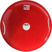 Flexible Flyer 826 Heavy Gauge Steel Metal Snow Disc Saucer Sled, Red