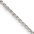 thumbnail image 1 of Sterling Silver 1.5mm Solid Rope Chain (26 X 1.5) Made In Italy qdr030-26, 1 of 5