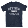 thumbnail image 1 of West Kittanning Pennsylvania Classic Established Men's Cotton T-Shirt, 1 of 1