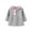 Gray, variant on QUYUON Baby Girls Boys' Winter Fleece Jackets Sale Long Sleeve Cardigan Girls' Hooded Jacket Spring and Winter Children's Cute Rabbit Ears Trendy Style Gray 18-24 Months