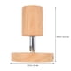 thumbnail image 2 of Wood E27 Thread Lamp Holder Rotatable Light Socket Ceiling Light Bulb Socket, 2 of 4