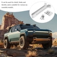 thumbnail image 4 of Worgeous  Car Anti-theft Lock Foot Brake Pedal Stickers Automatic Silver, 4 of 8