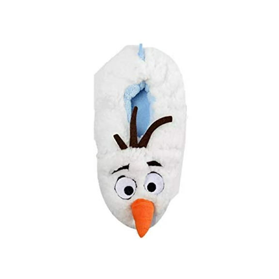Disney Frozen 3D Olaf Slipper Socks (M/L 3-10) White
