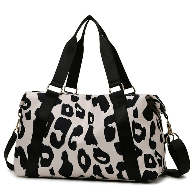 Bolso Tote para las Mujeres Bolso Tote de Viaje Grande, Bolso Tote de Gimnasio Expandible, Bolso de Noche de las Mujeres con la Cubierta de la Barra de Tirado Bolso Húmedo, Bolso de Equipaje de Viaje,