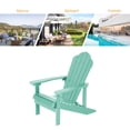 thumbnail image 7 of ACEGOSES 1 Peak HIPS Adirondack Outdoor Chairs Weather Resistant for Patio Garden, Backyard,Patio and Indoors,Light Green, 7 of 7
