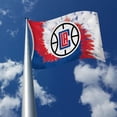 thumbnail image 3 of Los Angeles LA Basketball Clipper's Bold Tie Dye Design 3x5 Indoor/Outdoor Banner Flag, 3 of 6