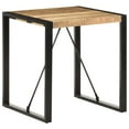 thumbnail image 5 of vidaXL Dining Table 70x70x75 cm Solid Rough Mango Wood, 5 of 5