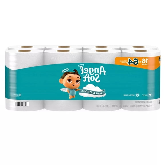 Toilet Paper - 16 Mega Rolls