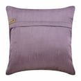 thumbnail image 3 of The HomeCentric Throw Pillow Cover, Purple Throw Pillow Cover, Square Bead Embroidered Pack of 2, 24x24 inch (60x60 cm) Silk Pillow Cover for Bed, Sofa, Couch, Purple Pillow Cover - Azita, 3 of 3