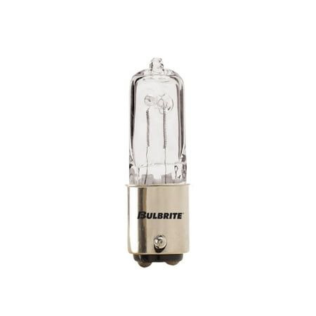 

75 Watt Dimmable Halogen JD Type T4 Double Contact Bayonet Base Clear