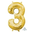 thumbnail image 1 of Anagram International Party Eh! Gold Mini "0" Banner, 1 of 2