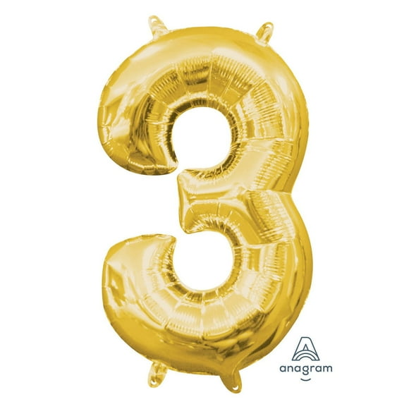 Anagram International Party Eh! Gold Mini "0" Banner, Includes one piece