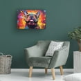 thumbnail image 4 of Canvas Wall Art - Ray Heere 'Happy Dog 3' Wall Art for Living Room, Bedroom, or Office Décor by Trademark Fine Art - 24 x 16 Inches, 4 of 4