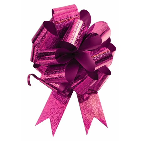 10 5 Fuchsia Pull Bow Pew Bows Wedding Decorations Christmas