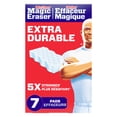 thumbnail image 1 of Mr. Clean Éponge Effaceur Magique, Nettoyant Tout Usage, Tampon à Récurer,pour Toute la Maison Extra Résistant, Lot de 7, 1 of 17
