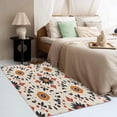 thumbnail image 4 of Boho Floral Rug, Vintage Floral Door Mat 2x3, Modern Boho Area Rug Soft Low Pile Floor Small Rugs Non-Slip for Bedroom Kitchen Entryway Carpet Xsu&-38, 4 of 7