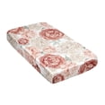 thumbnail image 3 of Sábana bajera ajustable Sweet Jojo Designs con estampado floral satinado 132 x 71 x 20 cm, 3 of 6