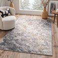 thumbnail image 4 of GENIMO 2'x7' Geometric Abstract Runner Rug, Machine Washable Non Slip Low Pile Hallway Runner Rug for Kitchen Laundry Room, QUARTZRIFT, 4 of 5