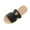 Black, variant on Plus Size Flat Beach Slides for Women Braided Open Toe Summer Vacation Casual Outdoor Walking Comfort Resort Everyday S Andals Weekend Getaway Daily Wear