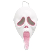 Fun World Womens Pink Glitter Ghost Face Dress Costume - Size Small/Medium - Pink