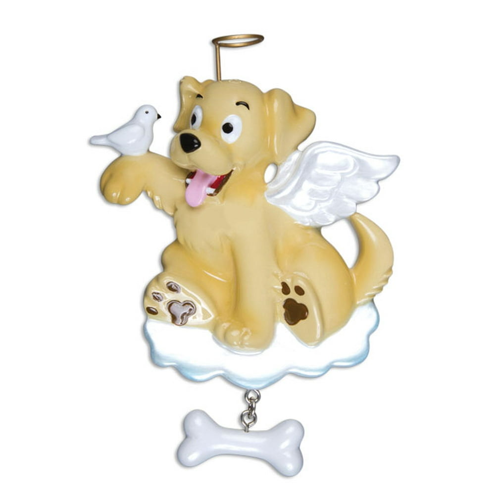 PERSONALIZED CHRISTMAS ORNAMENTS PETS DOG ANGEL KIT