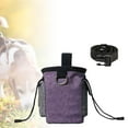 thumbnail image 4 of Dog Training Bag with Waist Belt Fanny Pack Carrier Drawstring with Buckle, 4 of 8
