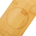 thumbnail image 3 of AURARMLET 1Set Bamboo Beer Flight Board Rustic Tasting Tray For Home Parties, 3 of 6