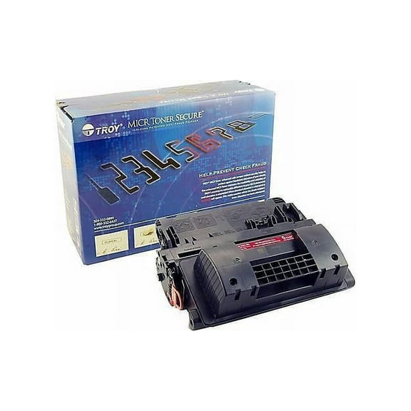 Troy Toner Secure Original MICR High Yield Laser Toner Cartridge - Alternative for HP