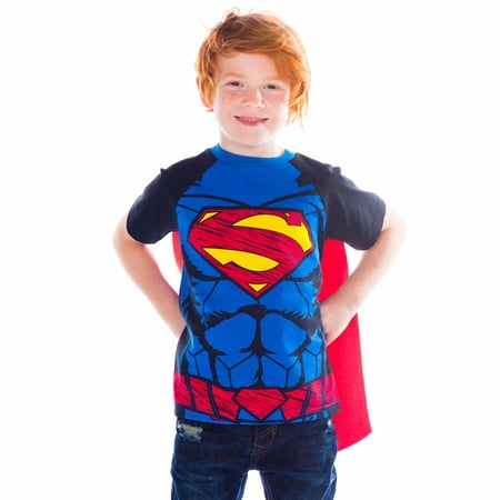 Superman Toddler/ Little Boys' T-shirt with Cape (3T)