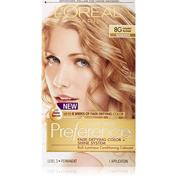 Loreal Preference #8G Golden Blonde, 1 Ct