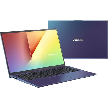 Asus VivoBook 15 15.6" Full HD Laptop, AMD Ryzen 5 3500U, 128GB SSD, Windows 10, F512DA-EB55-BL