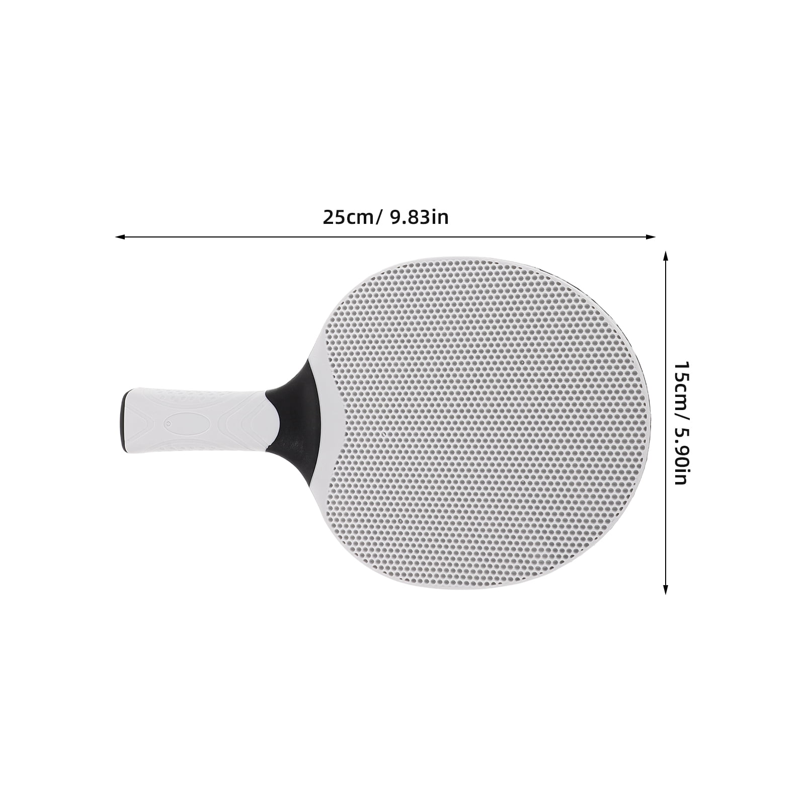 ELAYARD 2Pcs Waterproof Washable Table Tennis Paddles for Recreational and Sports Use