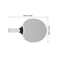 thumbnail image 2 of DEEPCRAFF 2Pcs Composite Rubber Table Tennis Paddles with Ergonomic Grip Waterproof Washable for Indoor Outdoor Sports, 2 of 6