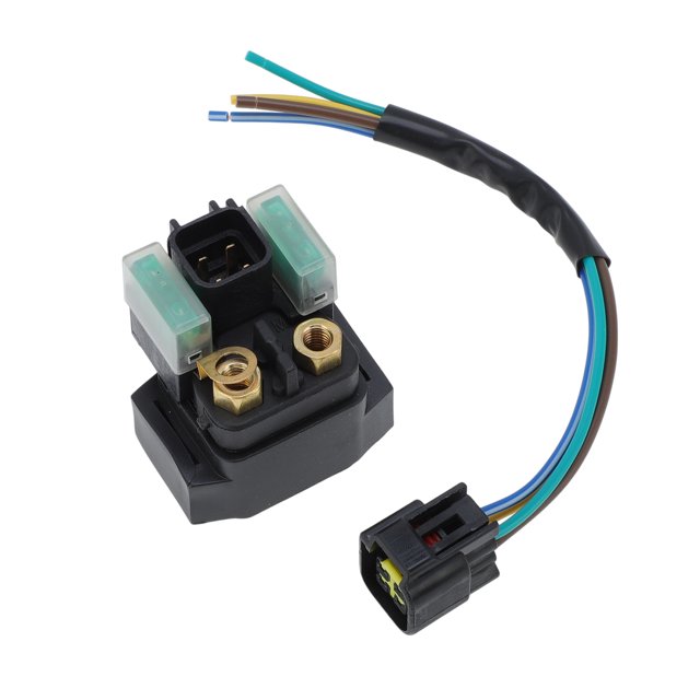 Unique Bargains No.5UG819400000 Relé de Solenoide de Arranque para Yamaha YFM700 YFM700R Raptor 125 YFM125 Raptor 250 YFM250 para Yamaha Kodiak 450 YFM450 Conector