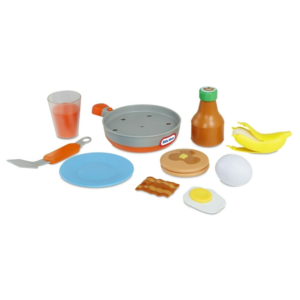 Sprong Tweede leerjaar Vooruitgang Little Tikes Shop 'n Learn 10-Piece Breakfast Plastic Play Food Toys with  Grocery Shopping Pretend Play Kitchen Set & Realistic Sounds for Kids  Toddlers Girls Boys Ages 3 4 5+ - Walmart.com