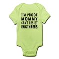 thumbnail image 1 of CafePress - Proof Mommy Cant Resist Engineers Body Suit - Baby Light Bodysuit, 1 of 1